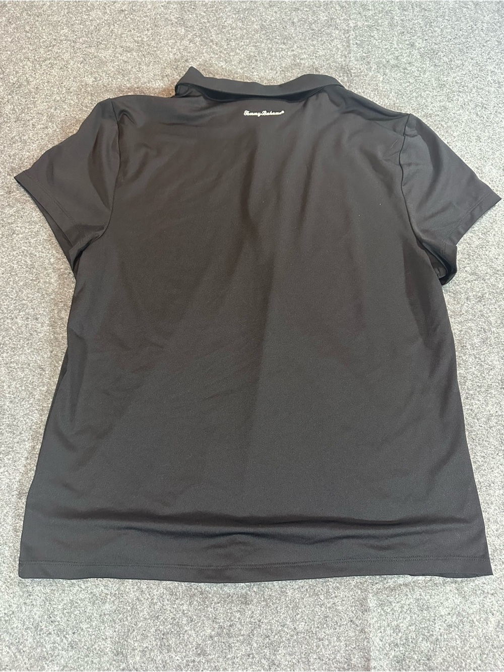 Tommy Bahama Black Polo Top - Picture 5 of 7